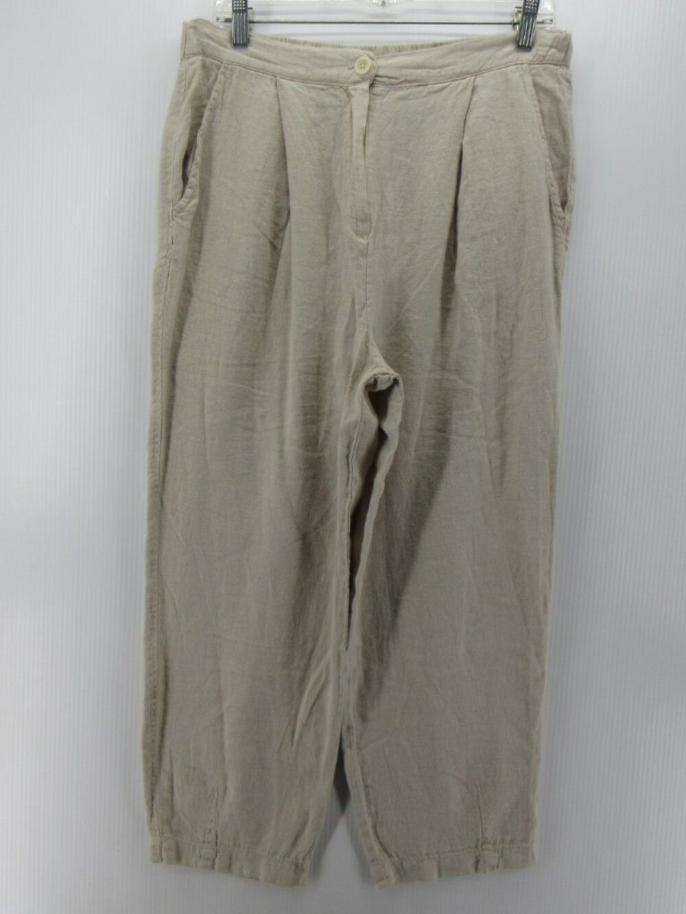Holebrook Sweden Pants Small Linen Wide Leg Crop Trousers Lagenlook